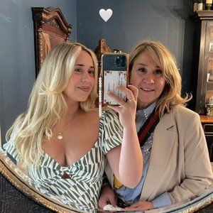 DYNAMITE GREEN AND WHITE PATTERN MIDI DRESS